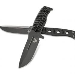 Benchmade  375BK-1 ADAMAS FIXE, Cerakote Noir