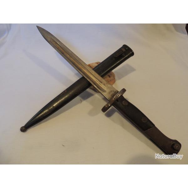RARE BAIONNETTE MAUSER NON IDENTIFIE ?? YOUGOSLAVIE ?? A VOIR  !
