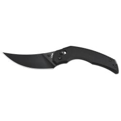 Couteau CJRB Nanner Black Lame Persian Acier AR-RPM9 Blk Manche G10 Crossbar Lock KIVT J1955BBK