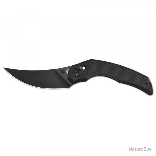 Couteau CJRB Nanner Black Lame Persian Acier AR-RPM9 Blk Manche G10 Crossbar Lock KIVT J1955BBK