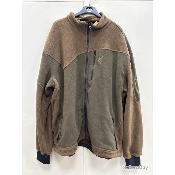 !! NEUF !! POLAIRE BROWNING  JACKET POWERFLEECE ONE ZIPPIN taille 3xl