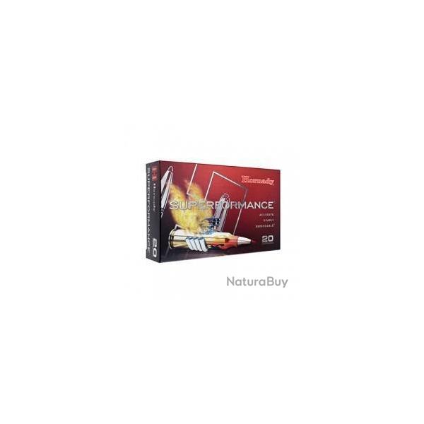 Balles HORNADY SUPERFORMANCE SST  Calibre: 30-06  180gr. Lot de 60 cartouches.