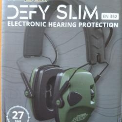 *** Modèle de démonstration - Casque anti-bruit électronique Isotunes - Defy Slim ***