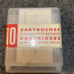 Boite de 10 cartouches FN HERSTAL cal 8x60 R en soft point 14.7g