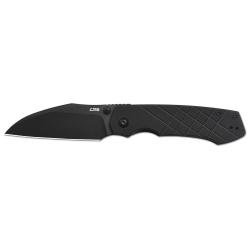 Couteau CJRB Kestrel Black Lame Wharncliffe AR-RPM9 Blk Manche G10 KIVT Liner Lock Clip J1962BBK