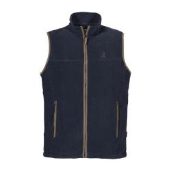 Soldes ! Gilet polaire ss manch Perc Scotland bleu
