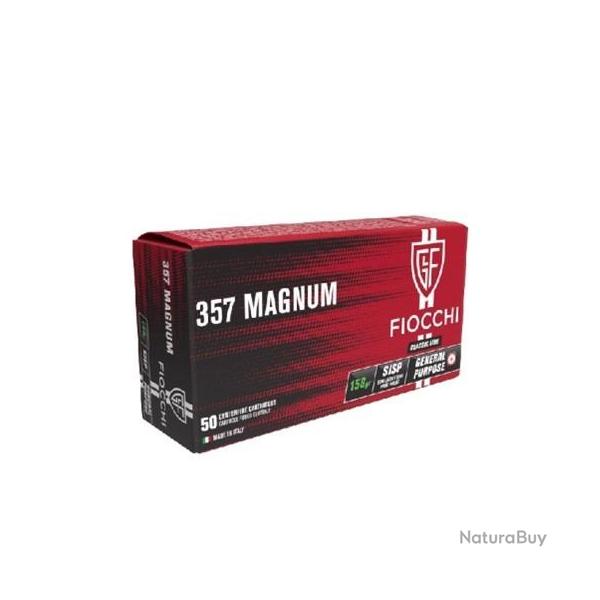 FIOCCHI 357MAG SJSP 158gr x50