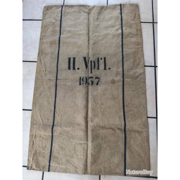 Sac militaire allemand 1937 - marquage Reichsadler + croix gamme