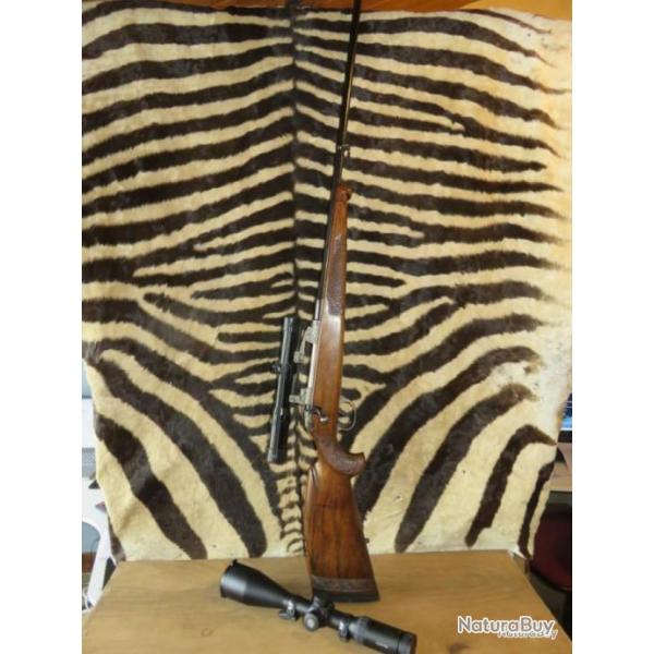 Carabine  verrou VOERE TITAN II cal.6.5x68 + lunettes S&B 1.25-4x20 4A et Hawke 3-12x56i LR Dot