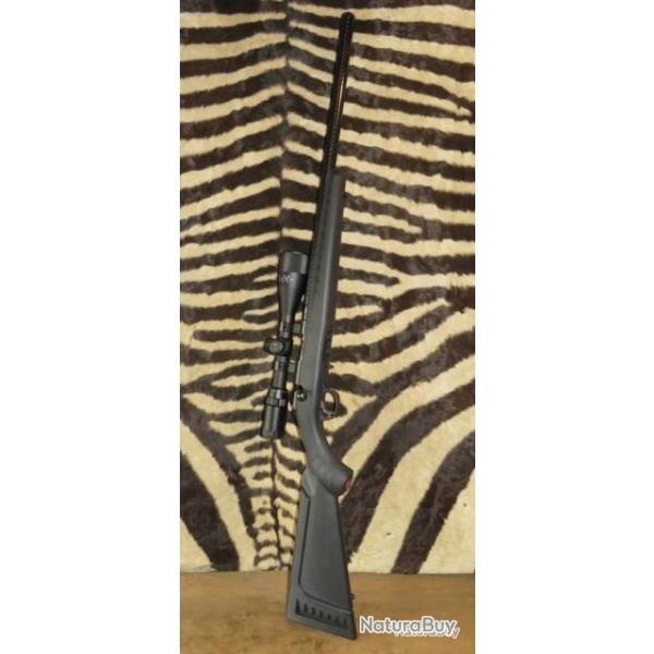 Carabine  verrou RUGER Custom Carbone Silence cal.22Lr avec lunette / housse / 2 crosses