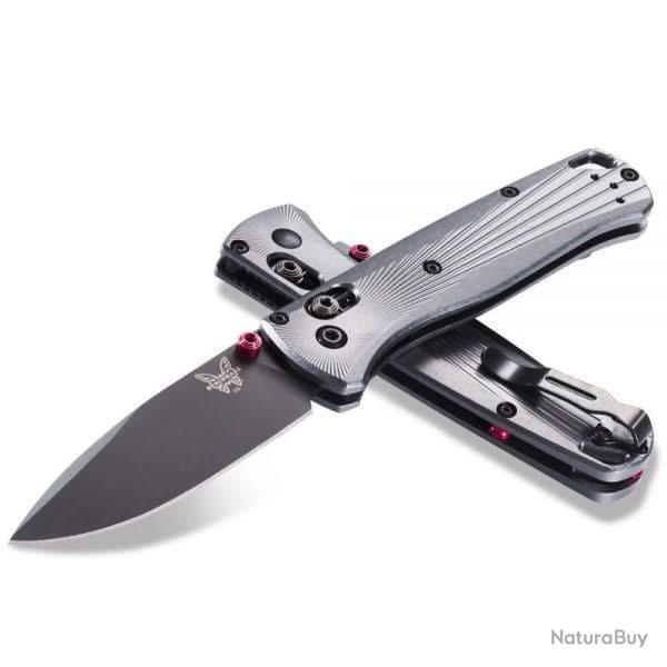 Benchmade 535BK-4 Bugout Aluminium gris