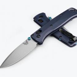Benchmade Bugout 535SL-13 - Lame Drop Point CPM S90V, Manche Aluminium