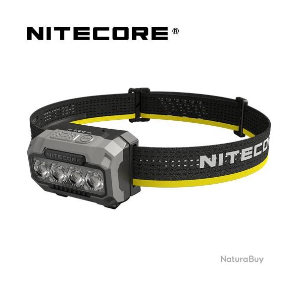 Lampe Frontale Nitecore HA23 UHE 600 Lumens - 3 tempratures de couleur - IP68