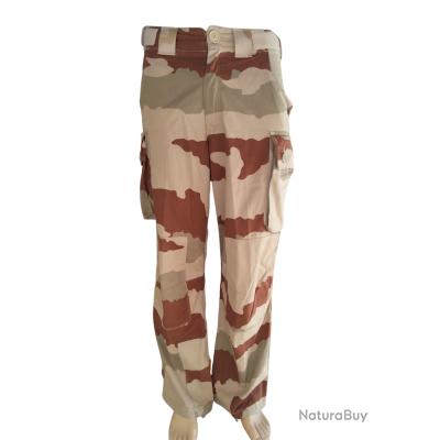 Pantalon Treillis GUESS Femme Taille 36 – Beige, Occasion Très Bon état (infime Défaut Poche)