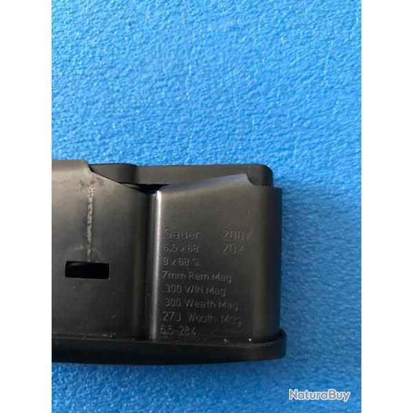 Vends chargeur sauer 200/202 capacit 4