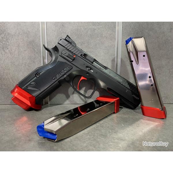 Pistolet CZ Shadow 2 Custom Franck D. OR Calibre 9 mm Para