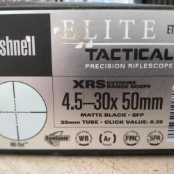 Lunette bushnell elite tactical 4.5-30x50