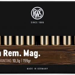 Munitions RWS 7mm Rem. Mag. EVO 10.3g 159gr x2 boites