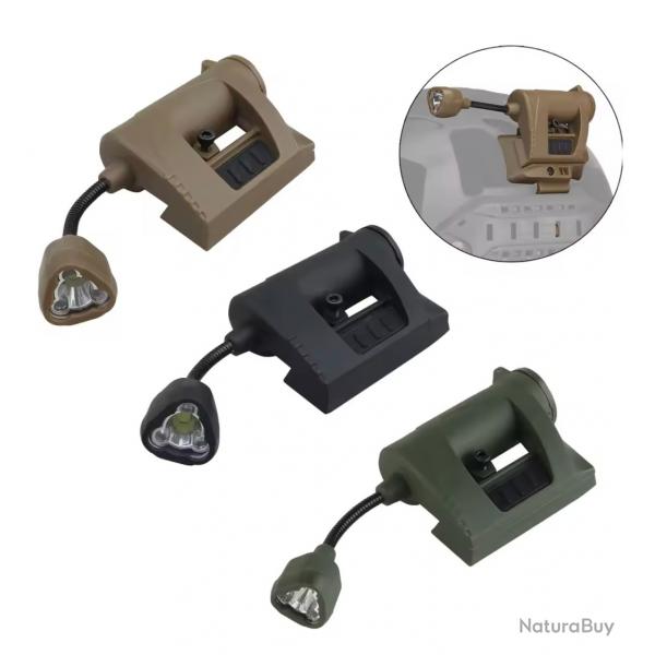 Lampe de casque tactique 3 Modes lampe LED clairage de nuit