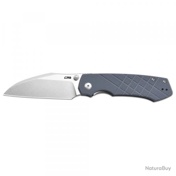 Couteau CJRB Kestrel Blue Lame Wharncliffe AR-RPM9 Manche G10 KIVT Liner Lock Clip J1962BU