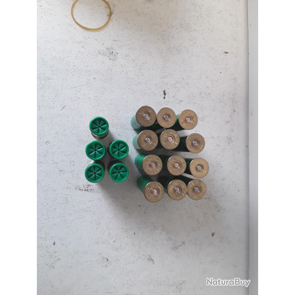 Lot de 17 cartouches Tunet DTENTE cal.16