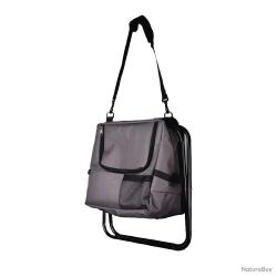 Chaise pliante sac isotherme fermeture zippée 21L assise 29x29cm