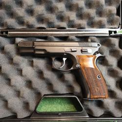 Pistolet semi-automatique CZ 75 B - Calibre 9x19 + Mallette (Occasion bon état)