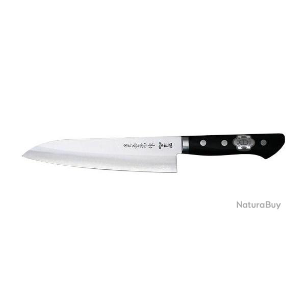 Couteau de chef Kane Tsune Kengata lame 180 mm