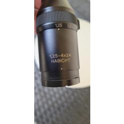 Vend lunette de battue swarovski habicht 1.25 4 x24