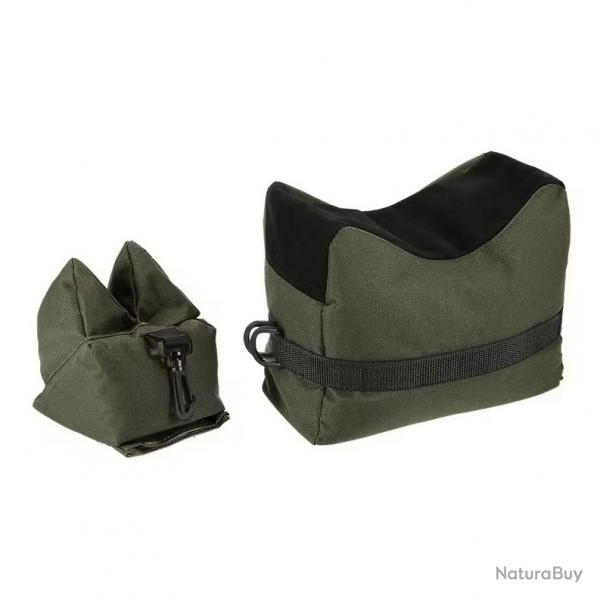 Sac de tir avant et arrire - Vert et noir