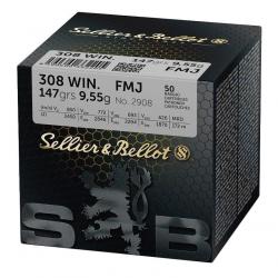 Balles Sellier & Bellot Full Metal Jacket  - Cal. 308 Win
