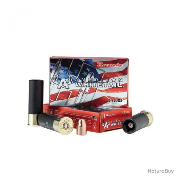 Cartouches Hornady American Whitetail InterLock Slug - Cal. 12