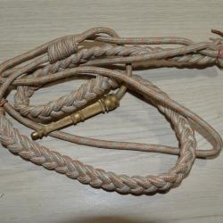 Fourragère Militaire à identifier WW2 1939/1945 POST WW1 Algérie Indochine Marine ?  (24)