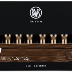 Munitions RWS 7x57 ID Classic 10.5g 162gr x2 boites