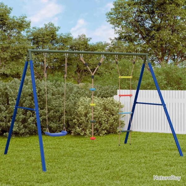 Jeu balanoire d'extrieur balanoire chelle et corde  disque