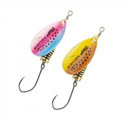 Cuiller MEPPS Aglia micropigments hameçon simple Rainbow trout 0