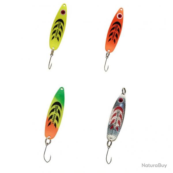 Cuiller ondulante MEPPS Syclops hameon simple 00 Fluo Chartreuse