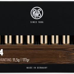 Munitions RWS 7x64 ID Classic 11.5g 177gr x2 boites