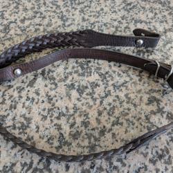 Bretelle en cuir