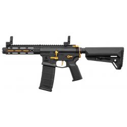 REPLIQUE AEG LT-32 HELLION NOIR/GOLD NSR PACK COMPLET