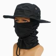 Bob Noir Adulte - Pour Randonnée, Pêche, Extérieur - Taille Unique En Polyester - Neuf Sans étiquette