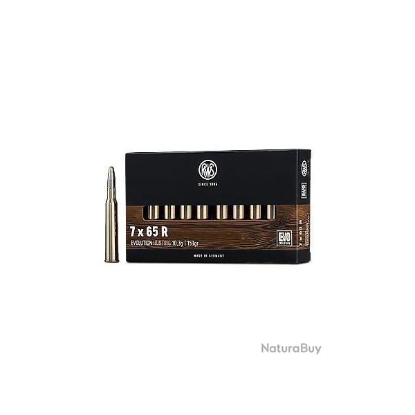 Munitions RWS 7x65 R EVO 10.3g 159gr x2 boites