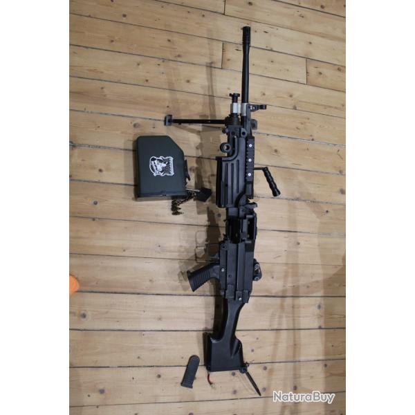 Replique M249 Full Mtal AEG noire