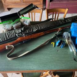 Fusil Mosin Nagant de 1938 mono matricule cal: 7.62x54R avec ses munitions et ses accessoires