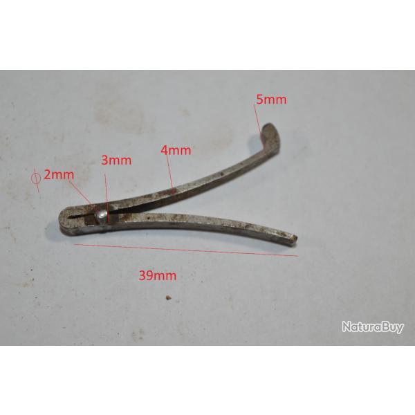 Petit Ressort de platine pour Fusil ancien  identifier  1800/1900 Fusil Restauration  39mm  (17)