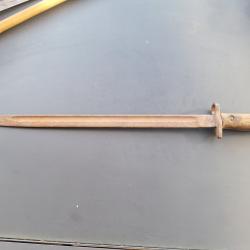Baïonnette de Lee Enfield 1907 dans son jus de grenier