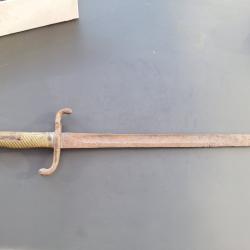 Baïonnette de MAUSER 1871  dans son jus de découverte