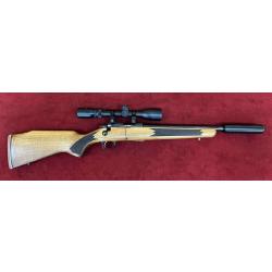 OCCASION - SAKO P94S VARMINT 22LR + LUNETTE + SILENCIEUX