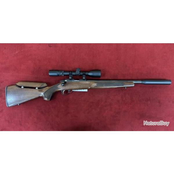 OCCASION - SAKO P94S VARMINT 22LR + LUNETTE + SILENCIEUX + BUSC REGLABLE
