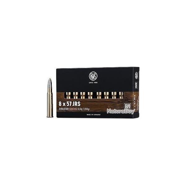 Munitions RWS 8x57 JRS EVO 13g 200gr x2 boites